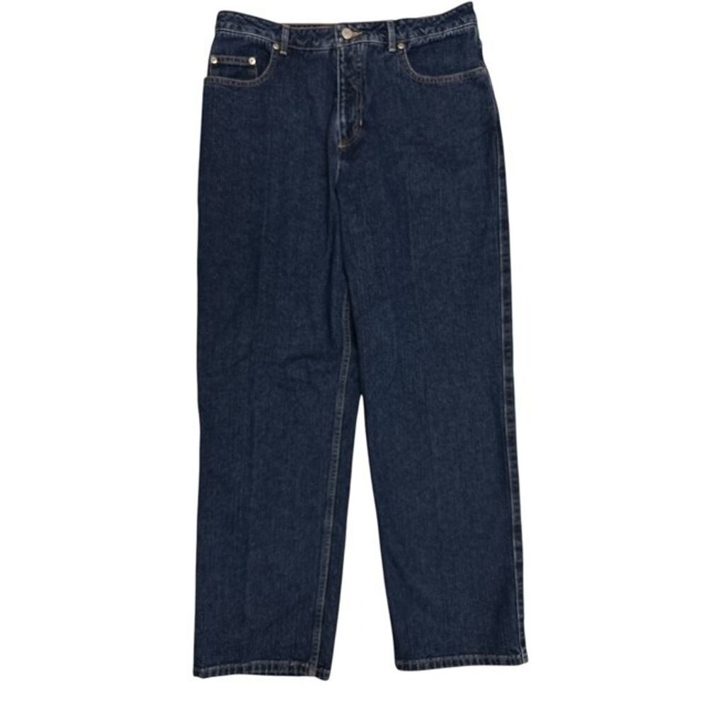 Geoffrey Beene Sport Jeans size 12 Popular Blue Straight Attractive 30" Inseam